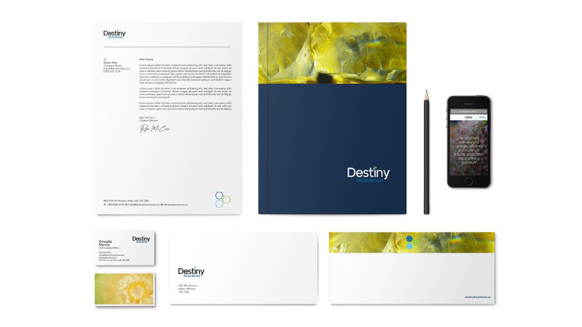 Destiny — Bioscience stationery
