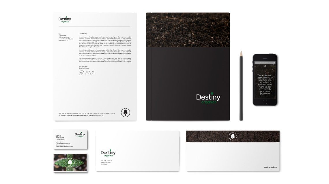 Destiny — Organics stationery