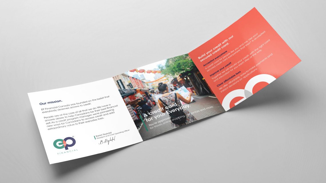Everyday People Financial — Brochure interior