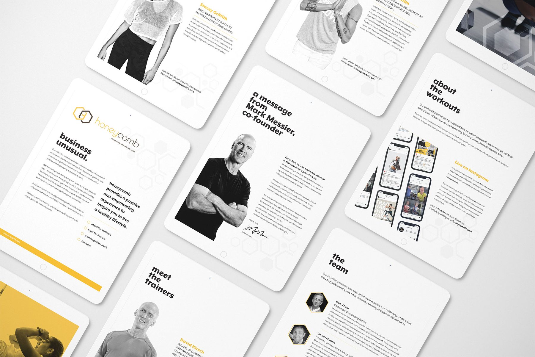 honeycomb fit — Digital press kit