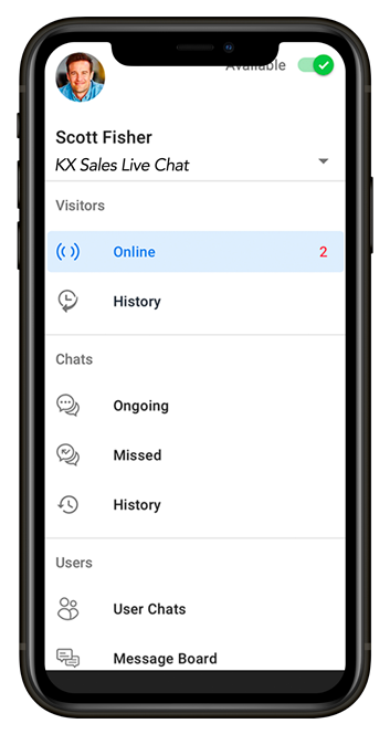 Kings Crossing by Niche — Live sales chat