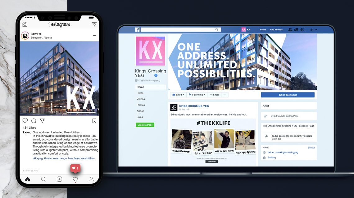 Kings Crossing by Niche — Social media